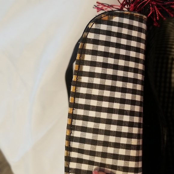 Kate spade Christmas bag Santa Claus vintage holiday Purse - Picture 8 of 12